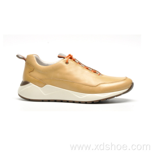 Athleisure Ladies' Sporty Runner Leather Casual shoe